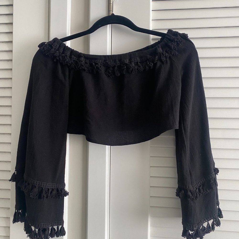 Skylar + Madison Black Skirt Set